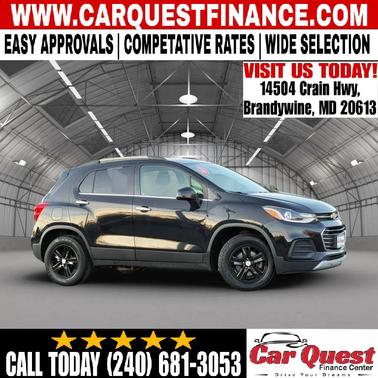 Black 2019 Chevrolet Trax LT