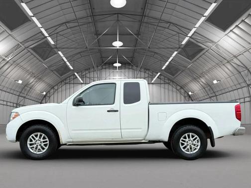 Glacier White 2019 Nissan Frontier SV