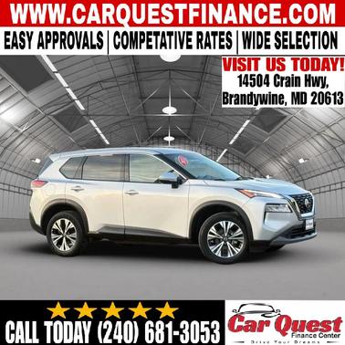 Brilliant Silver Metallic 2021 Nissan Rogue SV
