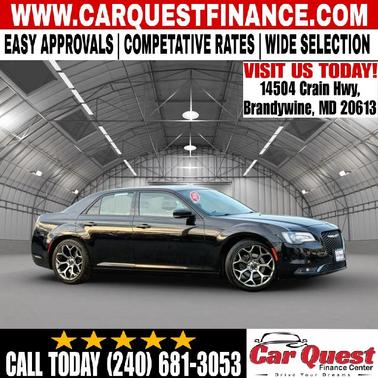 Black 2016 Chrysler 300 S