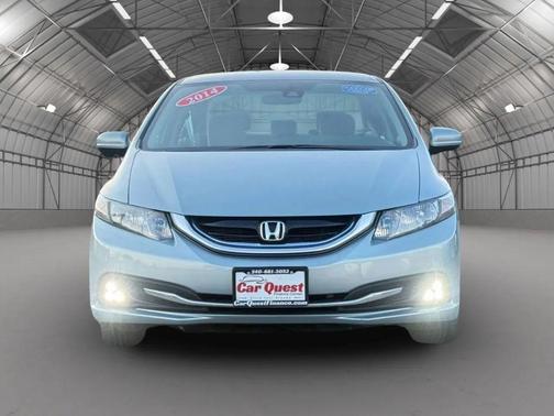 Green Opal Metallic 2014 Honda Civic Hybrid Base