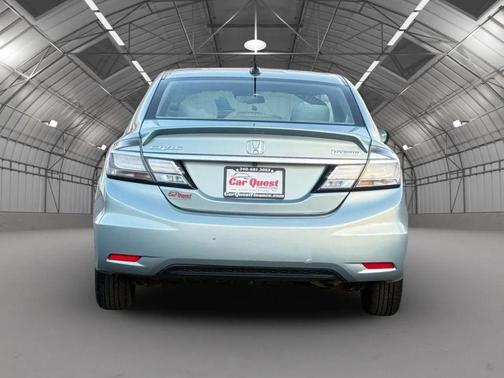 Green Opal Metallic 2014 Honda Civic Hybrid Base