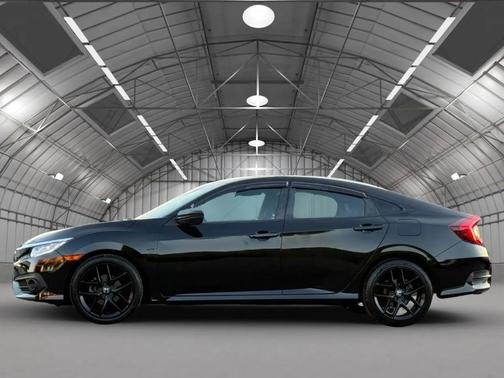 Crystal Black Pearl 2018 Honda Civic LX