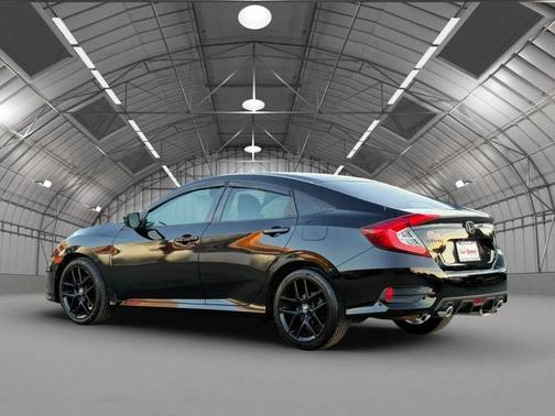 Crystal Black Pearl 2018 Honda Civic LX