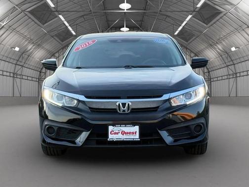 Crystal Black Pearl 2018 Honda Civic LX
