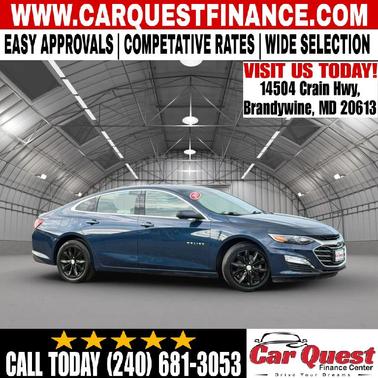Northsky Blue Metallic 2019 Chevrolet Malibu LT