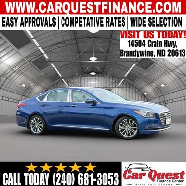 Ibiza Blue 2017 Genesis G80 3.8