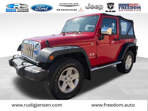Flame Red Clearcoat 2008 Jeep Wrangler X