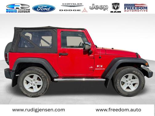 Flame Red Clearcoat 2008 Jeep Wrangler X