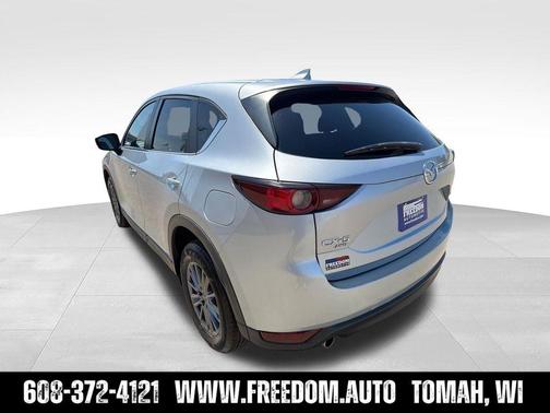 Sonic Silver Metallic 2021 Mazda CX-5 Touring