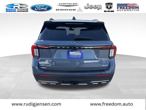 Blue 2026 Ford Explorer Active