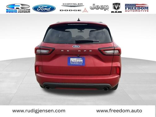 Red Metallic 2024 Ford Escape ST-Line