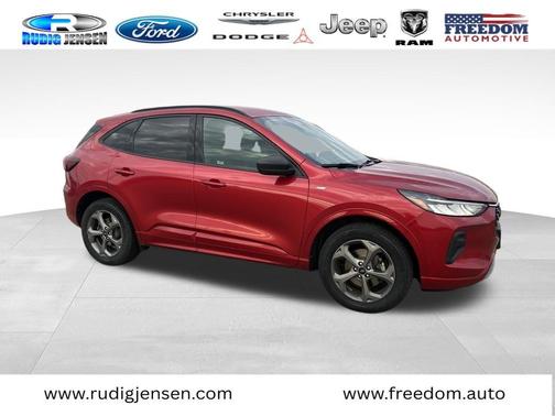 Red Metallic 2024 Ford Escape ST-Line