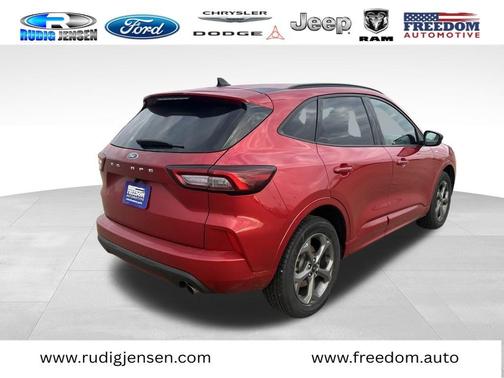 Red Metallic 2024 Ford Escape ST-Line