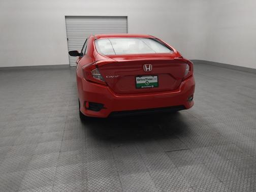 Red 2018 Honda Civic LX