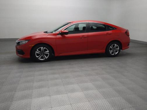 Red 2018 Honda Civic LX