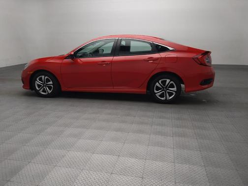 Red 2018 Honda Civic LX