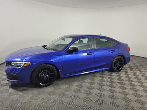 Aegean Blue Metallic 2022 Honda Civic Sport