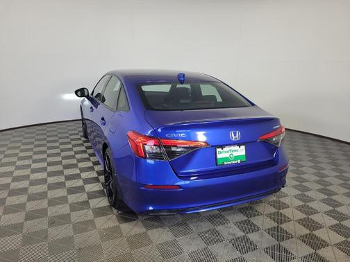 Aegean Blue Metallic 2022 Honda Civic Sport