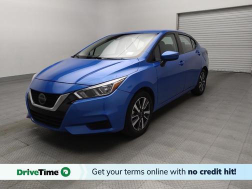 Electric Blue Metallic 2021 Nissan Versa 1.6 SV