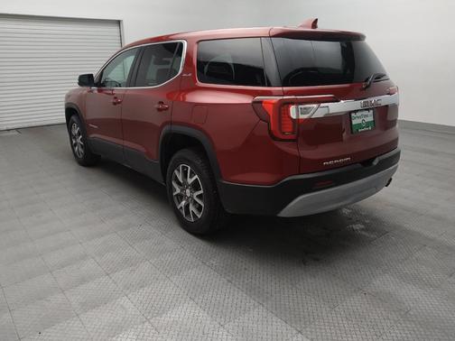 Red 2020 GMC Acadia FWD SLE