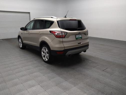 White Gold Metallic 2018 Ford Escape Titanium