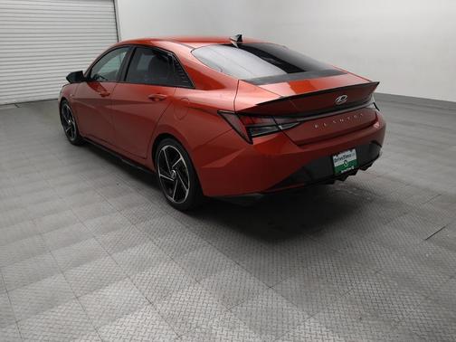 Lava Orange 2022 Hyundai ELANTRA N Line