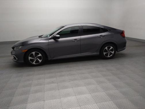 Modern Steel Metallic 2019 Honda Civic LX
