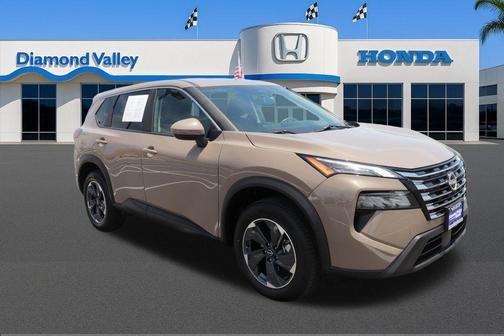 Baja Storm Metallic 2025 Nissan Rogue SV