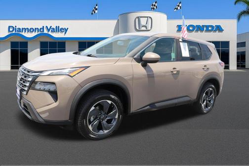 Baja Storm Metallic 2025 Nissan Rogue SV