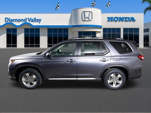 Modern Steel Metallic 2026 Honda Pilot EX-L