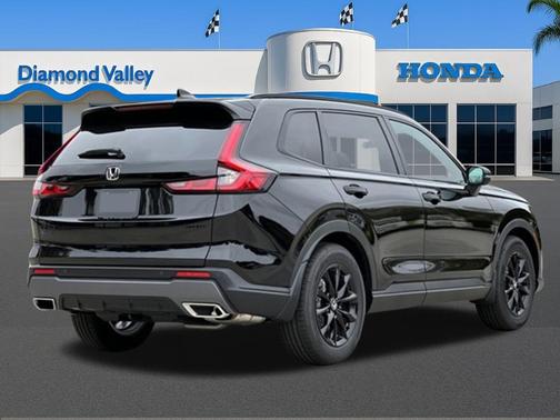 Crystal Black Pearl 2026 Honda CR-V Hybrid Sport-L FWD