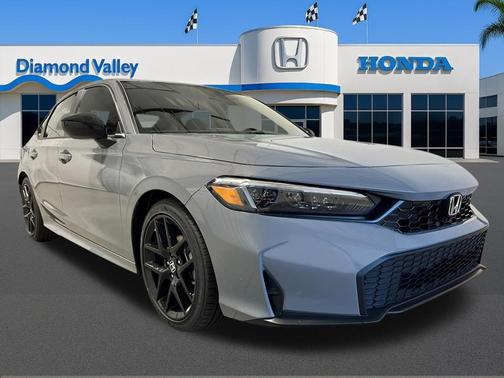 Urban Gray Pearl 2026 Honda Civic Sport