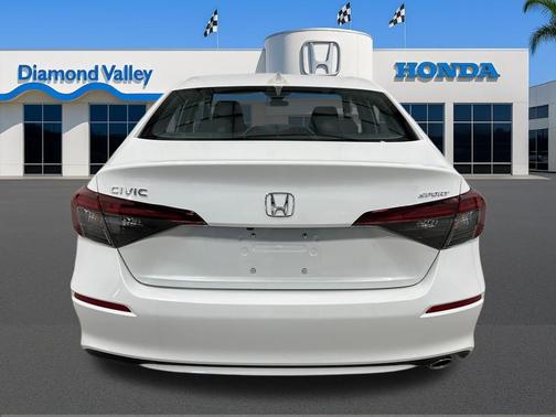 White 2026 Honda Civic Sport