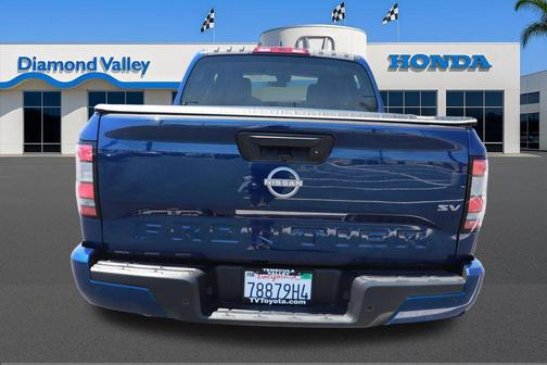 Deep Blue Pearl 2022 Nissan Frontier SV
