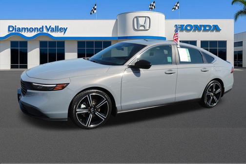 Urban Gray Pearl 2025 Honda Accord Hybrid Sport