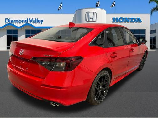 RALLEY RED 2026 Honda Civic Sport
