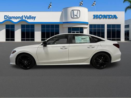 Platinum White Pearl 2026 Honda Civic Sport