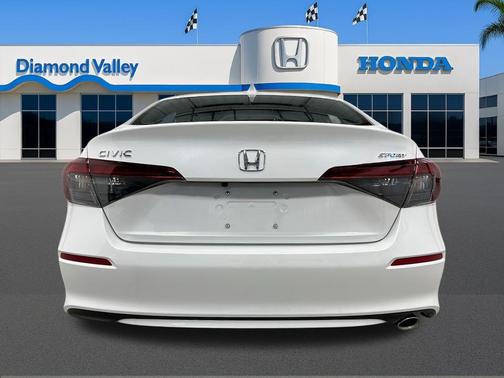 Platinum White Pearl 2026 Honda Civic Sport