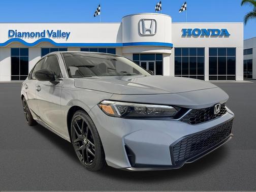 Urban Gray Pearl 2026 Honda Civic Sport