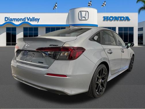 Urban Gray Pearl 2026 Honda Civic Hybrid Sport