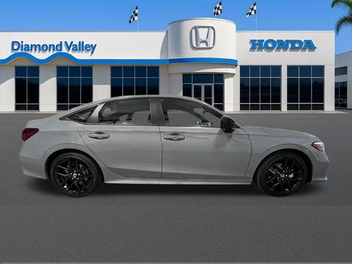Urban Gray Pearl 2026 Honda Civic Hybrid Sport