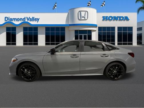 Urban Gray Pearl 2026 Honda Civic Hybrid Sport