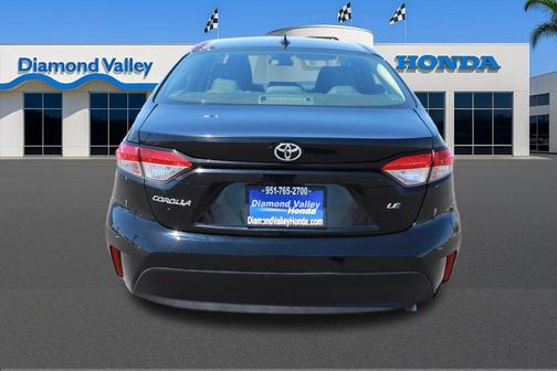 Midnight Black Metallic 2023 Toyota Corolla LE