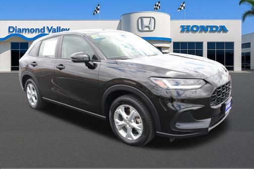 Crystal Black Pearl 2024 Honda HR-V LX