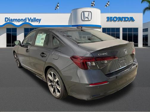 Meteorite Gray Metallic 2026 Honda Civic Hybrid Sport Touring
