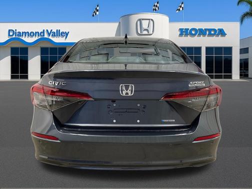 Meteorite Gray Metallic 2026 Honda Civic Hybrid Sport Touring