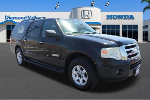 Black Clearcoat 2007 Ford Expedition EL XLT