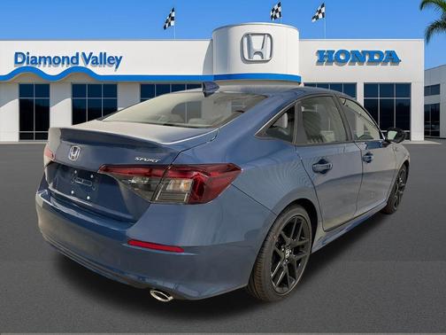 Blue Lagoon Pearl 2026 Honda Civic Sport