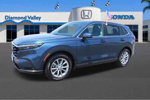 Blue 2025 Honda CR-V EX 2WD